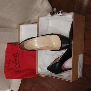 Christian Louboutin Serianina Red Bottom Pony Pumps